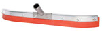 18" Red EPDM Rubber Curved Floor Squeegee