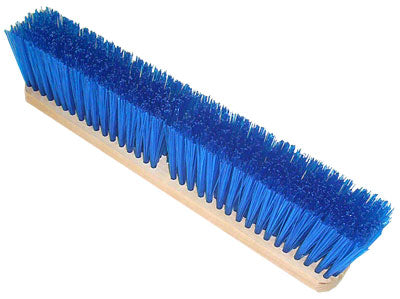 30" Brilliant Blue Heavy-Duty Broom