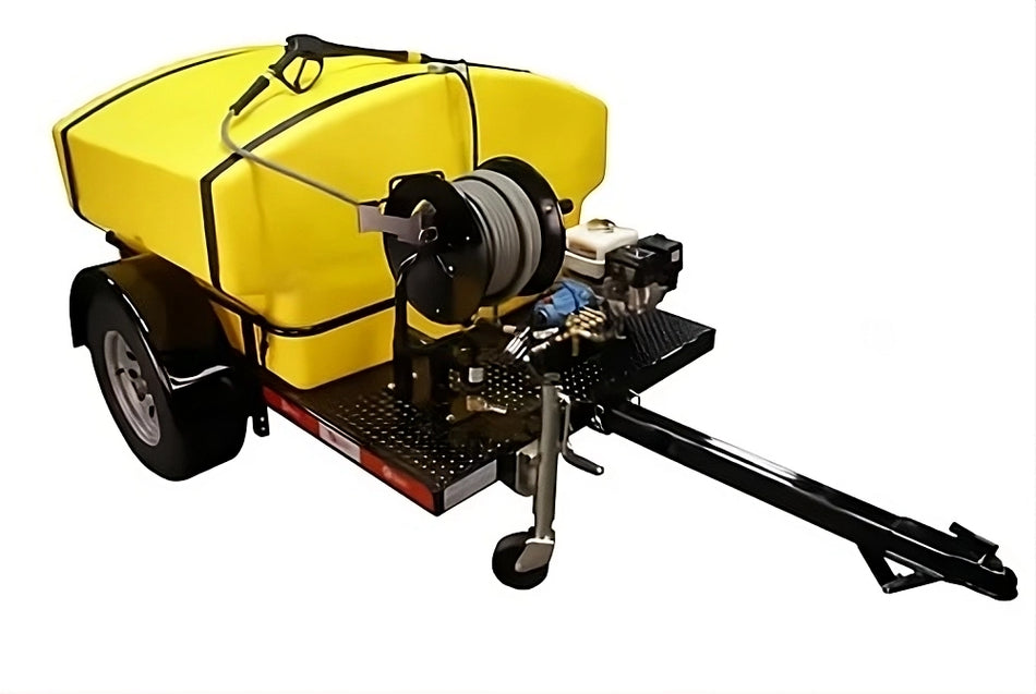 2500 PSI Cold Water Trailer Pressure Washer