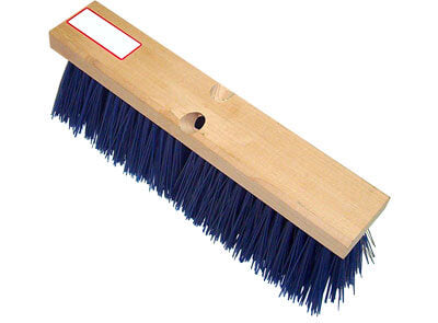 16" Blue Blazer Poly Broom