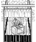 9FT 3 Sided Curtain Wall