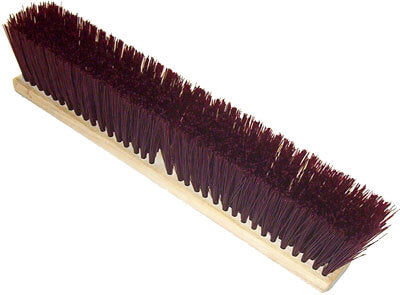 18" Maroon Med Coarse Broom