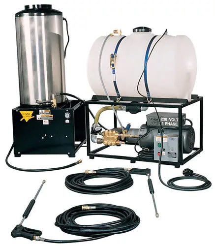 3000 PSI Hot Water Electric Pressure Washer - natural Gas