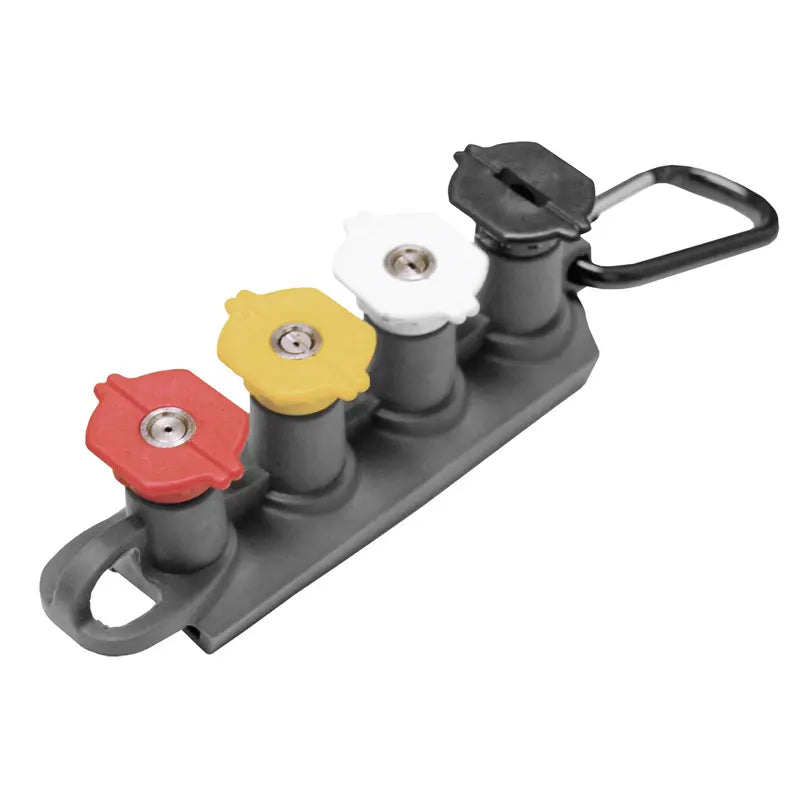 3.5 GPM Quick Connect Spray Nozzle Set With Holder and Clip