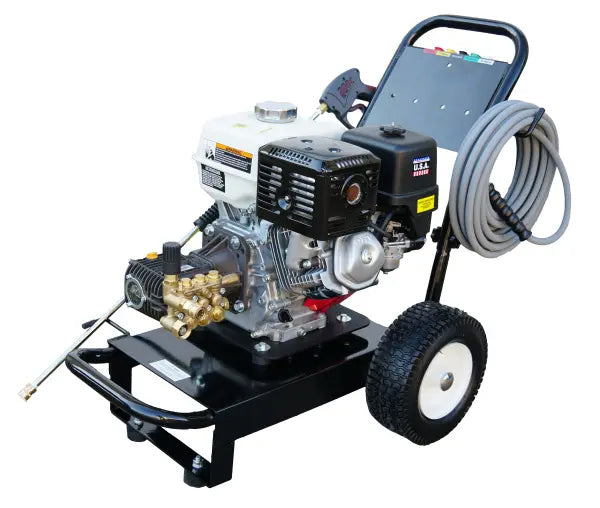 3500 PSI Cold Water Cart Mount Pressure Washer