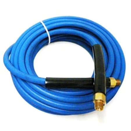 75 FT 6000 PSI Blue Pressure Hose w/ 3/8" Brass Couplers