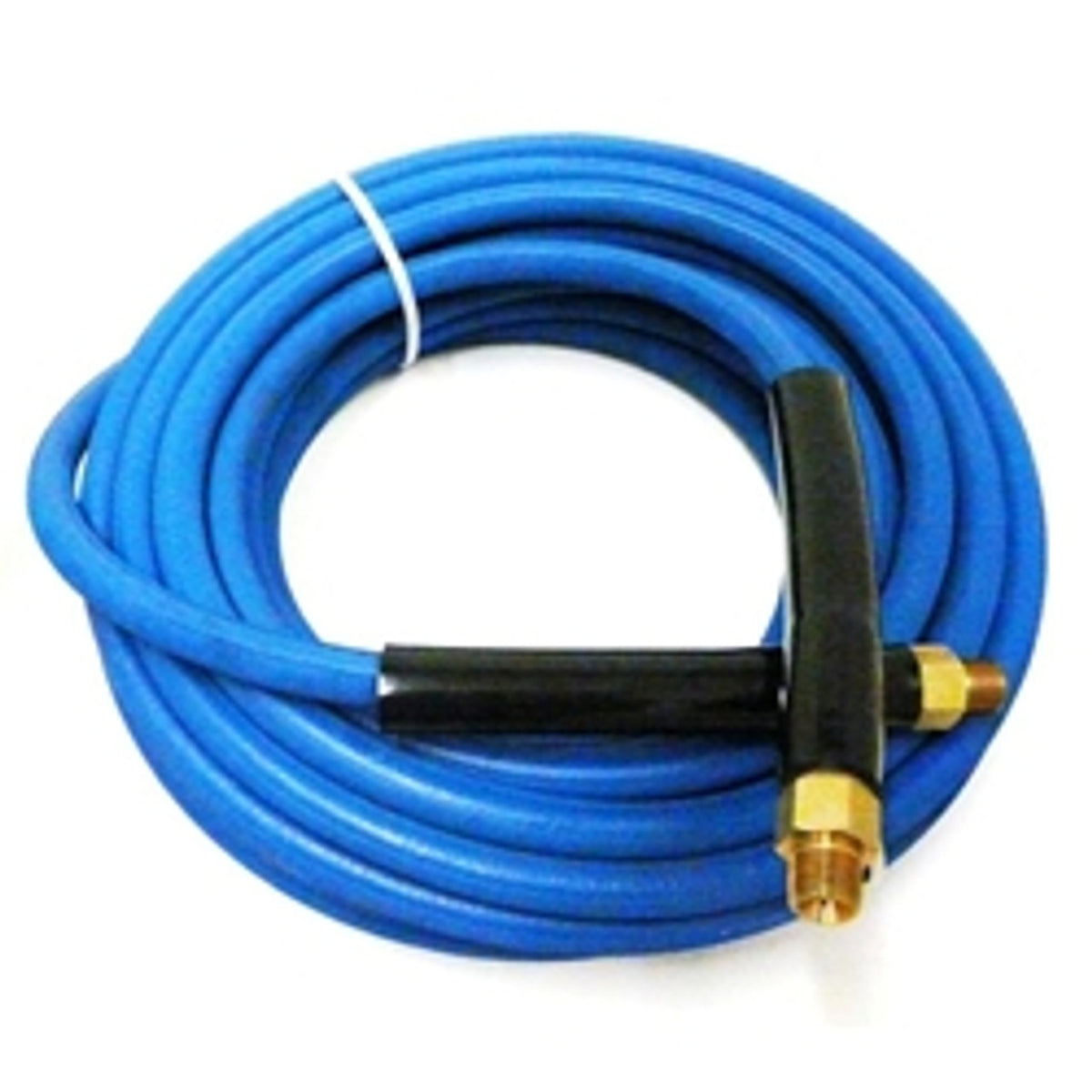 150 FT 6000 PSI Blue Pressure Hose w/ 3/8" Brass Couplers