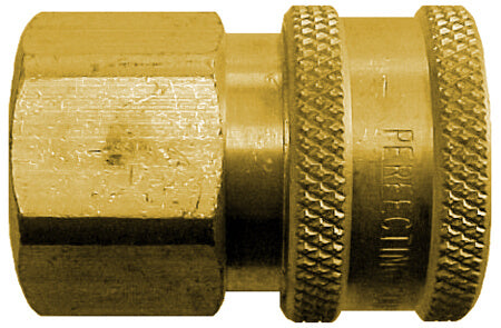 3/4" FNPT to Quick-Connect Brass Coupler
