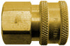 1/2" FNPT to Quick-Connect Brass Coupler