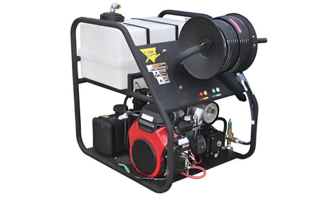 5000 PSI Gas Powered Cold Pressure Washer Skid Trailer Pressure Washer