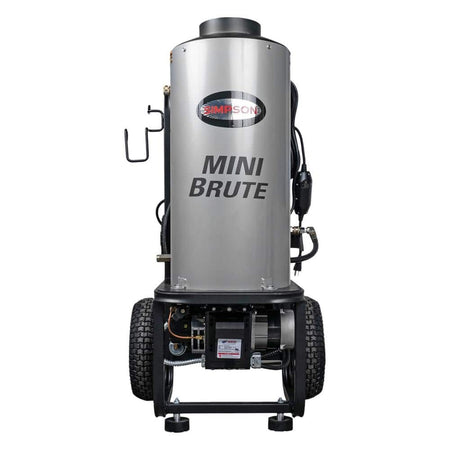 1500 PSI at 1.8 GPM Mini Brute Hot Water Pressure Washer with 50FT Hose
