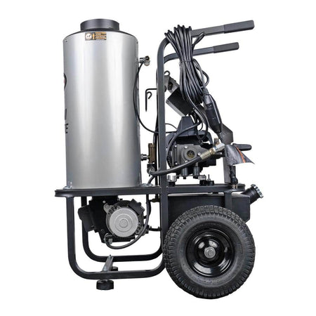 1500 PSI at 1.8 GPM Mini Brute Hot Water Pressure Washer with 50FT Hose