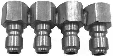 JROD 4 WAY S.S. NOZZLE HOLDER (FOR 1/4" MPT NOZZLES)