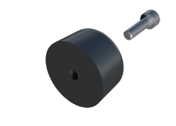 Mosmatic Rubber Buffer for Wall Mount