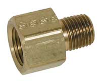 1/2" F x 1/4" M Brass Adapter