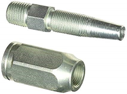 1/2" x 3/8" MPT Solid Attachable Coupling