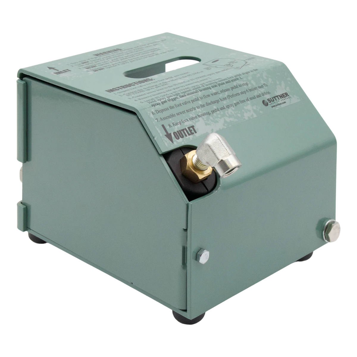 5000 PSI Heavy-Duty Foot Valve