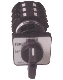 Cam Switch Off/Pump/Burner Switch 220 Volt / 3PH