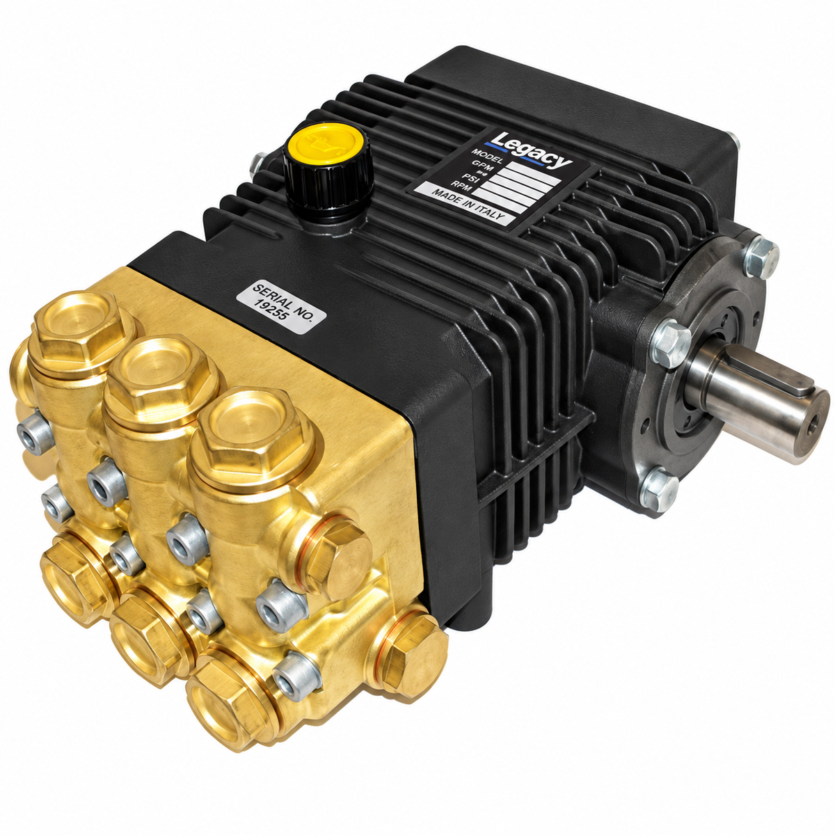 A 3500 PSI Belt Drive Pressure Washer Pump