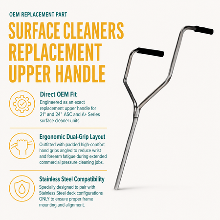 Surface Cleaners Replacement Upper Handle infographic