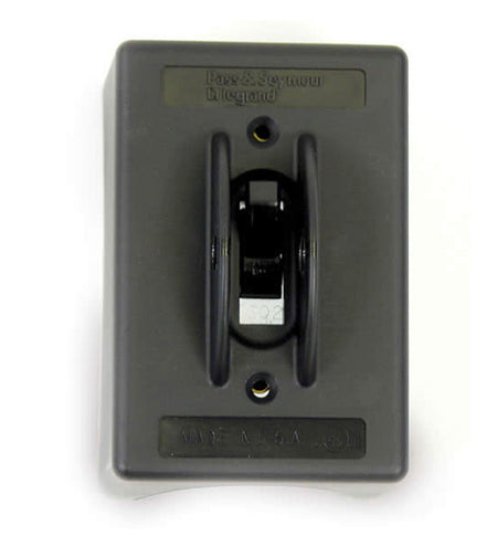 30 AMP Toggle Switch and Rain Tight Box