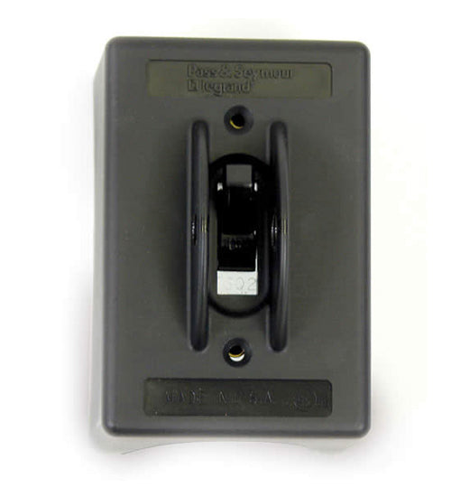 30 AMP Toggle Switch and Rain Tight Box