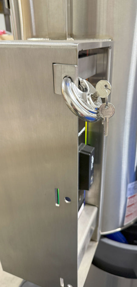 Lock Bar for Coin Box Security Cover