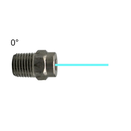 0 deg. 1/4" Stainless MEG Nozzle