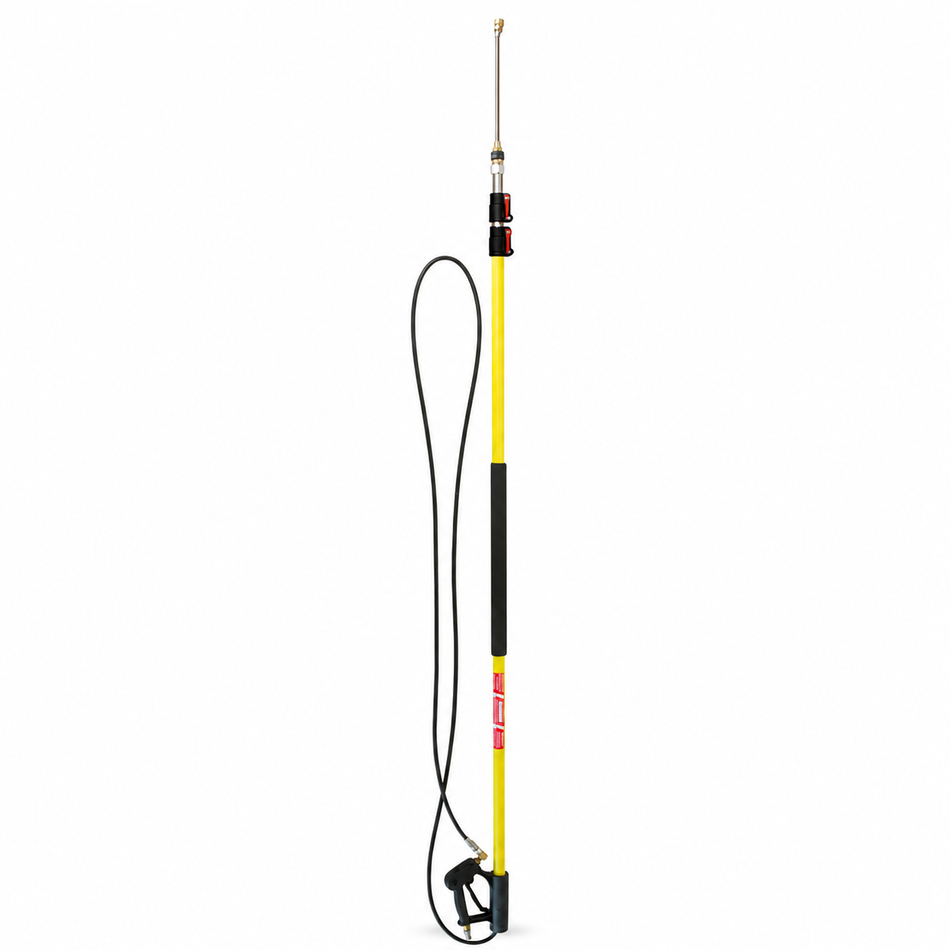 4000 PSI 24 FT Telescoping Pressure Washer Wand