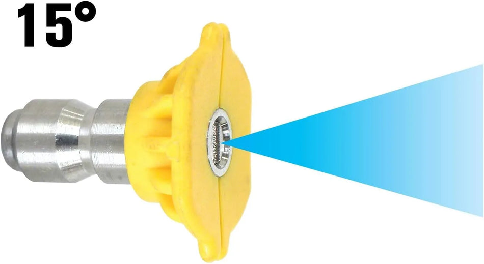 15 deg. spray nozzle -2.0 (yellow)