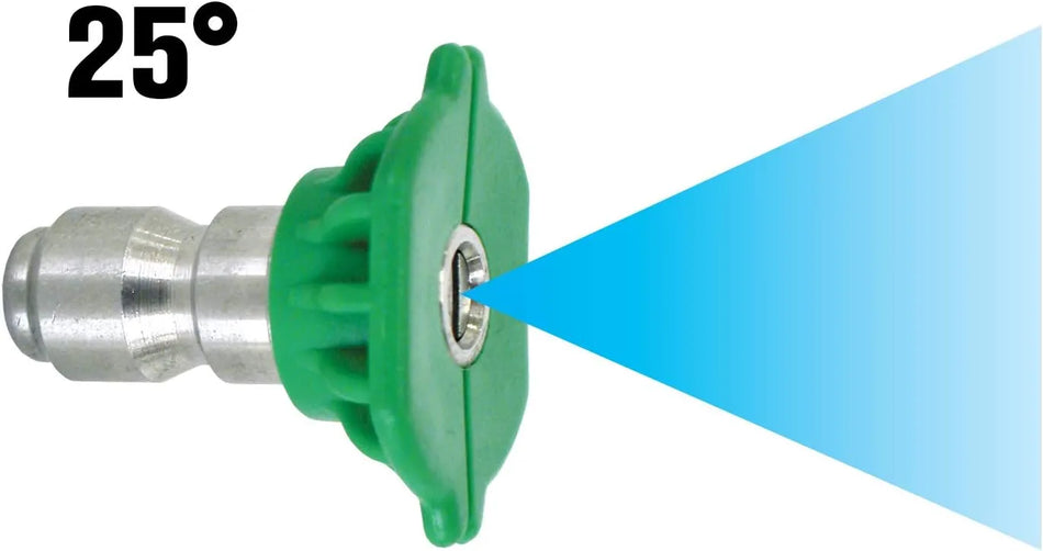 25 deg. spray nozzle -4.0 (green)