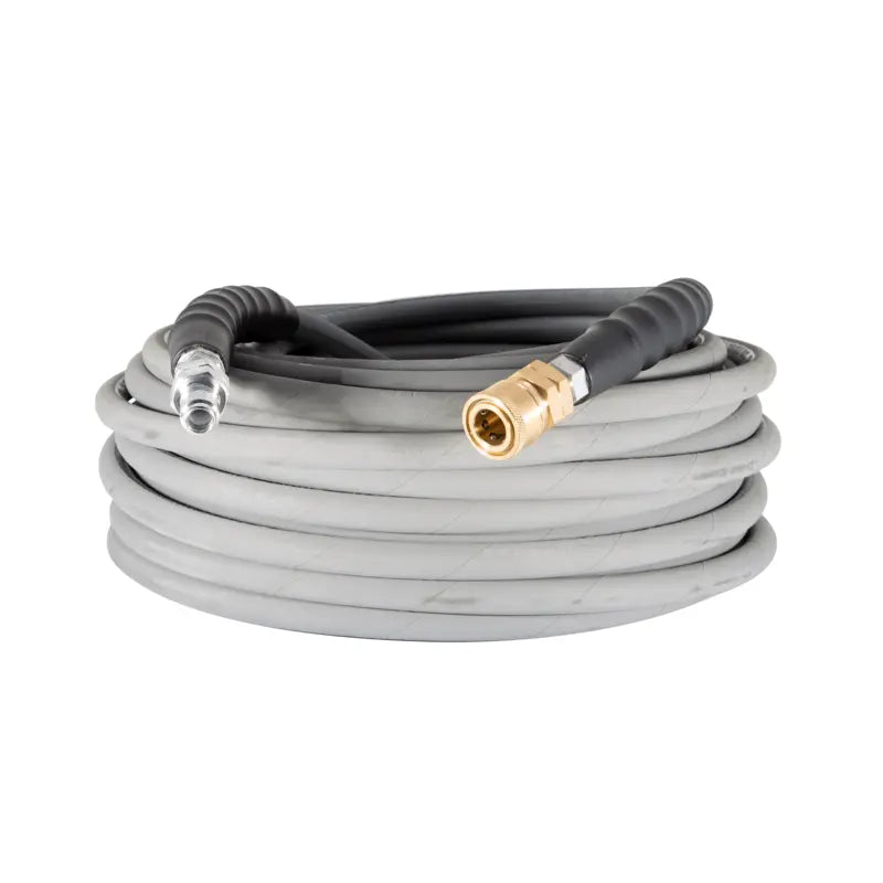 Non-marking Pressure Hose with 3/8" Brass Couplers