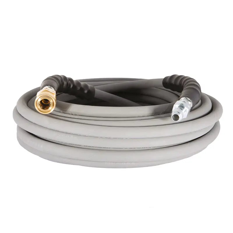 50 FT Pressure-hose, Wire braid - color grey