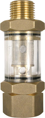 Inlet Water Filter - 1/2" MNPT Outlet