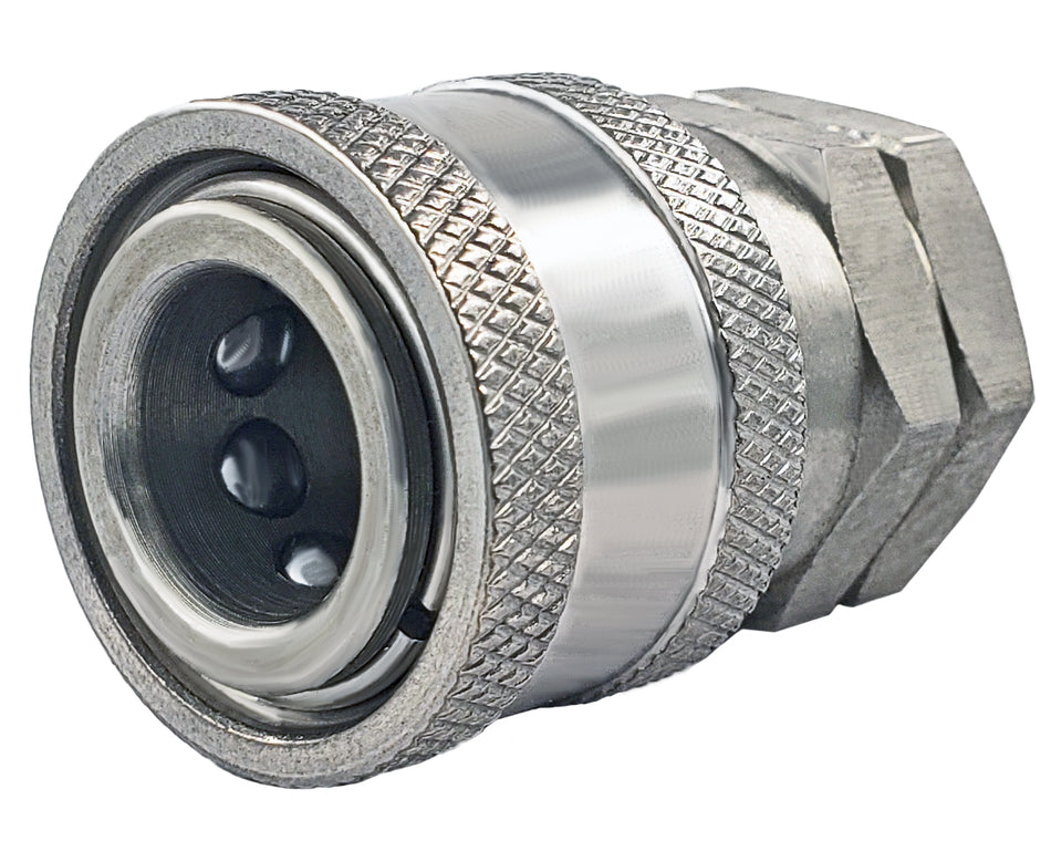 Stainless Steel Sure-Lock Couplers 1/4" FNPT to Quick-Connect