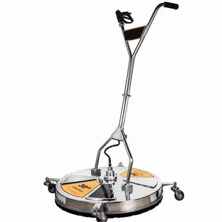 30" SS WHIRL-A-WAY SURFACE CLEANER ARM WITH CASTERS 8GPM 5000 PSI