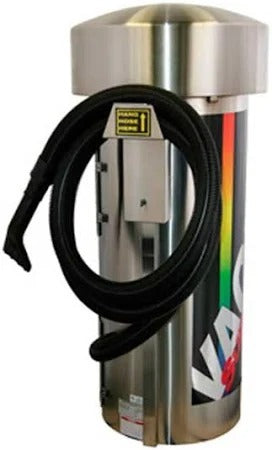 Silver Touch Classic Single Door Vacuum w/ Large Stainless Steel Dome & Pin Lock