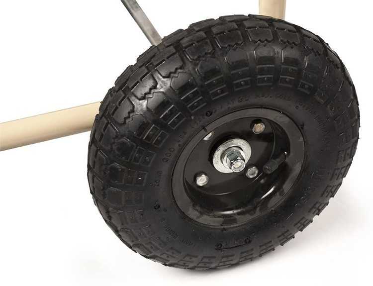 4 Wheel Industrial Hose Reel Cart