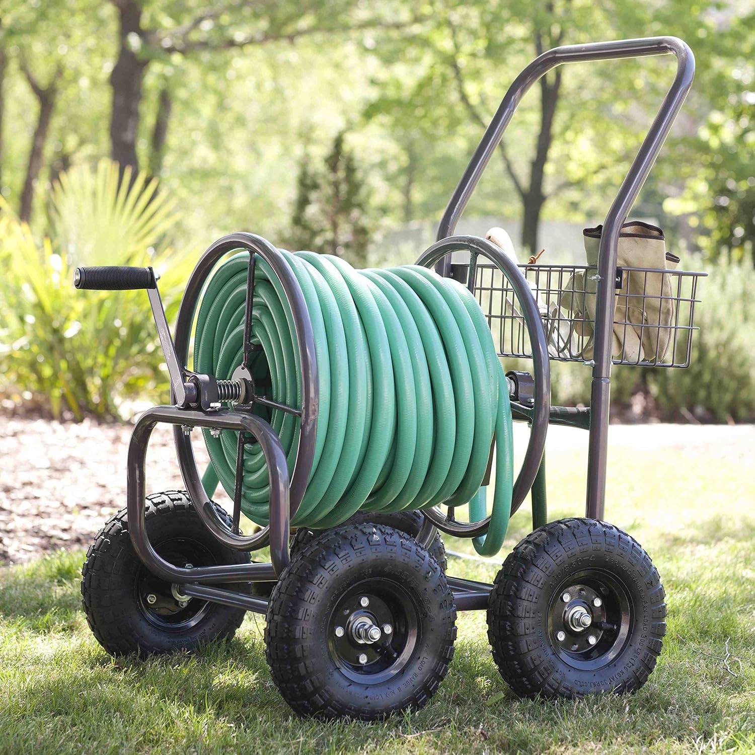 4 Wheel Hose Reel Cart