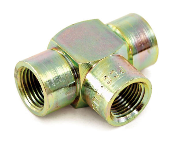 1/2" x 1/2" FPT Tee - 3 Connects