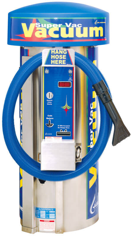 Super Vac w/ Bill Validator & Digital Display - Lighted Dome (Vault Ready)