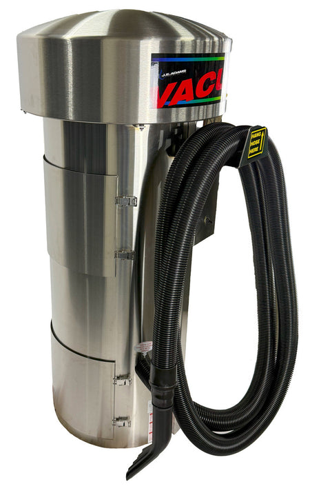 3-Motor Large Stainless Steel Dome Commercial Vacuum