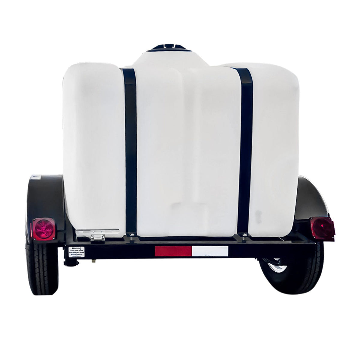 Trailer Pressure Washer with 479cc Vanguard E-Start 4000 @ 4gpm 200gal Comet 9' LOA, 200gal tank, 3500lb axle