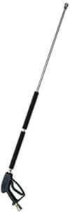 48" Stainless Steel Molded Grip Lance & Gun Assembly