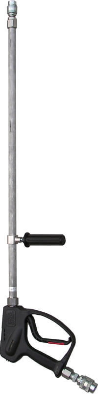 31" Stainless Steel Wand w/ Side Handle & Gun Assembly