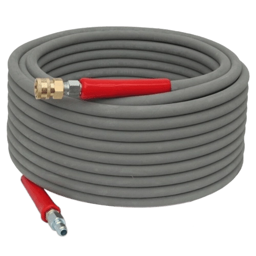 Non-marking Pressure Hose with 3/8" Brass Couplers