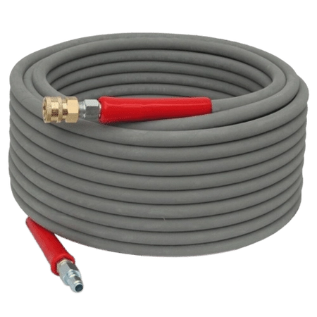 Non-marking Pressure Hose with 3/8" Brass Couplers