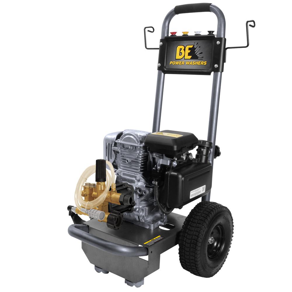 2700 PSI Cold Water Pressure Washer at 2.3 GPM with a Honda GC 160 5-HP Engine