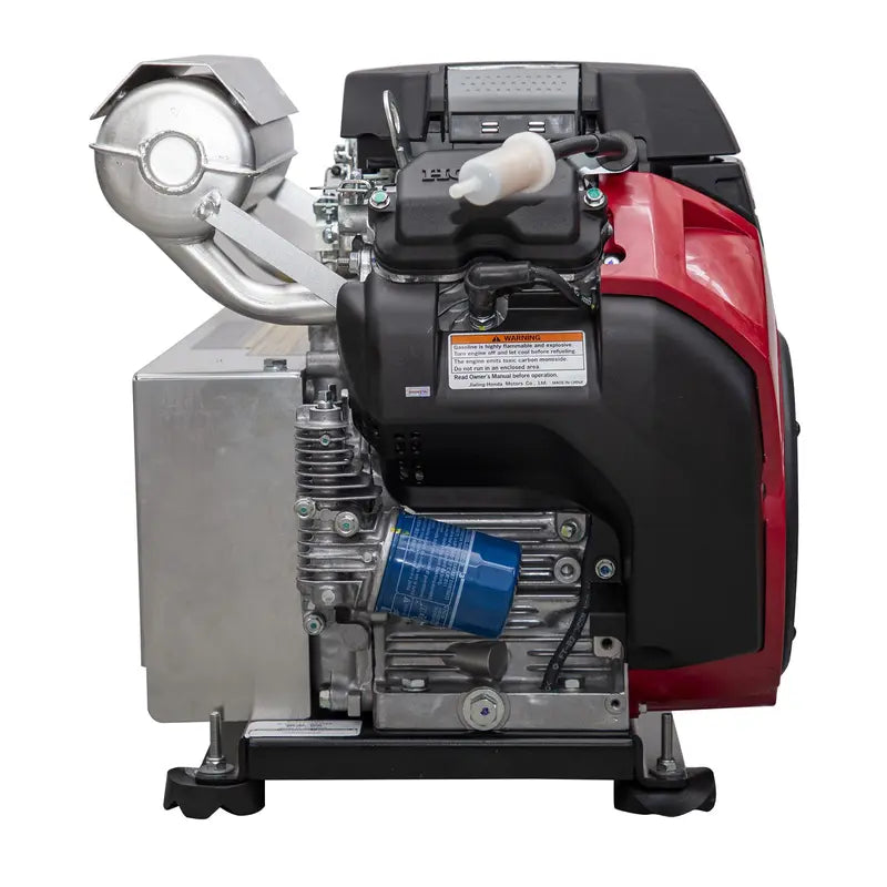 3500 PSI 8 GPM Skid Pressure Washer with Electric Start
