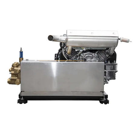 3500 PSI 8 GPM Skid Pressure Washer with Electric Start